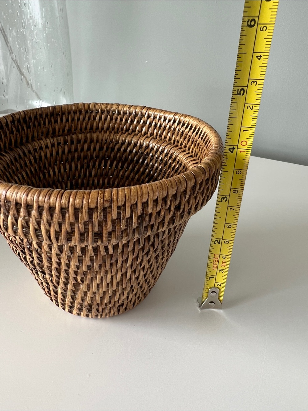 Vintage Ratan Basket Pot - Set of 3 - Picture 9 of 10